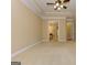 Large carpeted bedroom boasting trey ceilings and lots of natural light at 4924 Locklear Way, Marietta, GA 30066