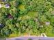 Overhead shot of home and treed neighborhood at 4451 Flat Shoals, Decatur, GA 30034