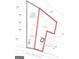 Land plat showing property boundaries, acreage, and utility features at 4451 Flat Shoals, Decatur, GA 30034