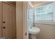 Bathroom featuring a vanity sink and bright lighting at 2245 Dauphine St, Atlanta, GA 30344