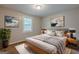 Well-lit bedroom with modern decor and soft, inviting textures at 2245 Dauphine St, Atlanta, GA 30344