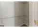 Interior closet view highlighting wire shelving and neutral colored walls at 1006 Eagle Vw, Lawrenceville, GA 30044
