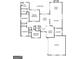 Detailed floor plan showing the layout of the home, including rooms and dimensions at 11940 Wexford Club Dr, Roswell, GA 30075