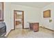 Mud room with utility sink and view to Kitchen beyond doorway at 936 Bo Bo Banks Rd, Grantville, GA 30220