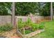 Backyard garden area with raised beds and an irrigation system, perfect for growing fresh produce and herbs at 2864 Wyndcliff Ct, Marietta, GA 30066