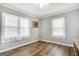 Clean and spacious bedroom with hardwood floors, providing a comfortable and inviting atmosphere at 1083 Hampton Rd, Hampton, GA 30228