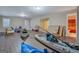 Spacious living area features wood floors and plenty of room for storage at 1041 Flat Rock Rd, Covington, GA 30014