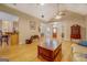 Spacious living room featuring vaulted ceilings and hardwood floors at 1041 Flat Rock Rd, Covington, GA 30014