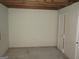 Unfinished basement with concrete floors and walls at 101 Pinetree Trl, Atlanta, GA 30349