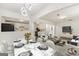 The dining area features seating for six and is part of the bright open floor plan at 437 Collier Ridge Nw Dr, Atlanta, GA 30318