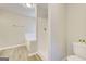 Bright bathroom features a large soaking tub, a shower, a toilet, and neutral paint at 1399 Cutters Mill Dr, Lithonia, GA 30058
