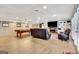 Recreation area featuring a pool table and living area with wood flooring and plenty of room for activities at 522 Golfview, Peachtree City, GA 30269