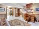 Finished basement office featuring a work area and custom cabinets at 522 Golfview, Peachtree City, GA 30269