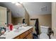 Simple bathroom with sink, toilet, and essential fixtures at 9360 Ward Rd, Winston, GA 30187