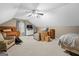Spacious bonus room with carpet, plenty of natural light and ample living space at 9360 Ward Rd, Winston, GA 30187