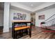 Finished basement with custom millwork, recessed lighting, and sports equipment, perfect for Gathering fun at 713 Birkdale Blvd, Carrollton, GA 30116
