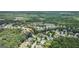 Scenic aerial view of a neighborhood nestled among lush greenery and mature trees at 4830 Northridge Dr, Cumming, GA 30041