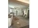 Kitchen featuring new cabinets, fixtures, and a ceiling fan at 1551 Broad Ne St, Conyers, GA 30012