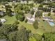 Overview of the home's well-maintained yard and the tranquil community surroundings at 312 Cattlemans Cir, Mcdonough, GA 30252