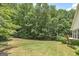 The lush green backyard creates a private oasis, with room for gardens or outdoor activities at 110 Chardonnay Oaks Dr, Mcdonough, GA 30252