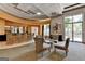 Resident bar area with ample seating, sleek countertops, and stylish design for entertaining at 285 Centennial Olympic Park Drive Northwest Nw Dr # 1905, Atlanta, GA 30339