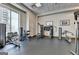 Gym featuring weight machines and strength-training equipment at 285 Centennial Olympic Park Drive Northwest Nw Dr # 1905, Atlanta, GA 30339