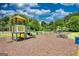 Community playground area featuring multiple play structures, swings, picnic tables, and ample space for to play at 705 Lawton Bridge Sw Rd, Smyrna, GA 30082