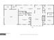 A detailed floor plan showcasing the layout of the home, including room dimensions and closet locations at 125 Selena Ct, Fayetteville, GA 30215