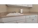 Laundry room with sink, counter space, and white cabinets at 185 Platinum Ridge Pt, Fayetteville, GA 30215