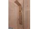 Shower panel with adjustable spray settings at 522 Blue Mountain Rise, Canton, GA 30114
