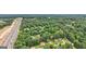 Aerial view of homes on a tree lined cul-de-sac street, showcasing community and serene neighborhood living at 2580 Star Ln, Decatur, GA 30034