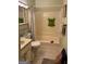 Bathroom featuring a shower and tub combination, with a frog decoration at 6875 Timberclair Ct, Lithonia, GA 30058