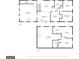 Detailed floor plan of the property, showcasing the layout of rooms and the dimensions of each space at 6674 Cowan Mill Rd, Winston, GA 30187
