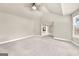 Large bedroom features vaulted ceilings and neutral carpeting at 2619 Dayview, Atlanta, GA 30331