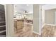 Open-concept living room and dining room with hardwood floors at 2619 Dayview, Atlanta, GA 30331
