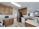 Bright kitchen with stainless steel appliances and direct view and access to dining area at 366 Whitney Ln, Mcdonough, GA 30253