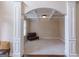 Cozy living room with coffered ceilings, natural light, and neutral carpet at 125 Seawright Dr, Fayetteville, GA 30215