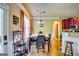 Cozy dining area with natural light, table, and view into kitchen, ideal for Gathering meals and casual gatherings at 697 Chapman, Jonesboro, GA 30238