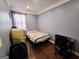 Bedroom with hardwood floors at 206 Birchin Dr, Woodstock, GA 30188
