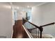 Hallway with hardwood floors at 206 Birchin Dr, Woodstock, GA 30188