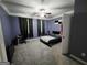 Main bedroom with a ceiling fan and hardwood floors at 206 Birchin Dr, Woodstock, GA 30188