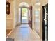 Inviting foyer showcasing tile flooring and open access to other living areas at 121 Pinnacle Ln, Mcdonough, GA 30253