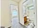 Hallway view towards Primary bedroom and bathroom at 121 Pinnacle Ln, Mcdonough, GA 30253