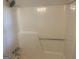 Clean white shower stall with updated fixtures, perfect for a modern bathroom at 212 Rockmart Rd, Villa Rica, GA 30180