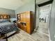 This bedroom is attached to the laundry room through an interior door at 610 Tower Rd, Peachtree City, GA 30269
