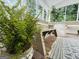 Sun room with bench seating at 610 Tower Rd, Peachtree City, GA 30269