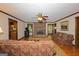 Bright living room with hardwood floors, a brick fireplace and large area rug at 183 Inman Rd, Fayetteville, GA 30215