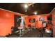 Home gym with various exercise equipment, including a weight machine and treadmill at 190 Country Club Dr, Hiram, GA 30141