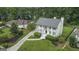 Charming two-story home featuring a manicured front yard and inviting curb appeal at 107 Edgewater Way, Peachtree City, GA 30269
