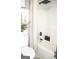 Bright bathroom showcasing a shower and toilet with modern fixtures and neutral design elements at 184 Fashion Xing, Mcdonough, GA 30252